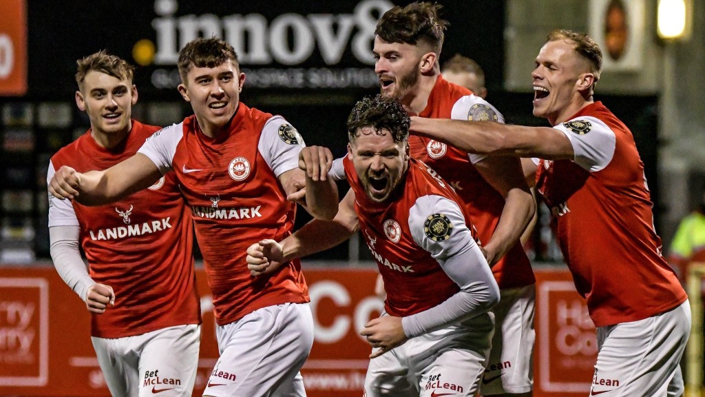 Larne’s County Antrim Shield four-peat perfect tonic to fuel their domestic treble ambitions